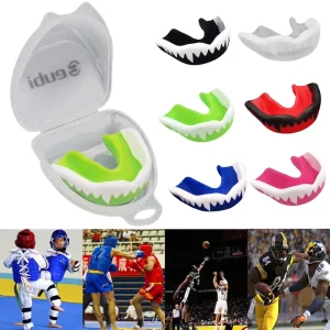 Moldable Sport Mouth Guard for Boxing Basketball Rugby Anti Grinding Teeth Protector