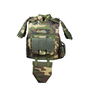 Molle Camouflage Nylon Soft Material Adjustable Plate Carrier Tactical Weight Loading Full Body Protective Vest