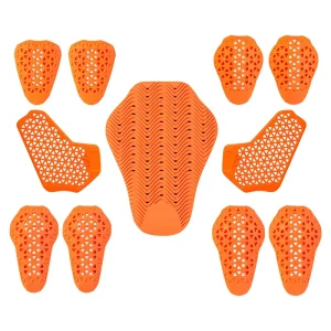 Motocross Soft Thin Rubber Knee Elbow Pads Waterproof Riding Protective Gear with Custom Logo Option Universal Fit