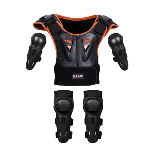 Motorcycle Armor Clothing Children’s Cycling Roller Skating Protective Gear Ice Skating Fall Proof Knee Elbow