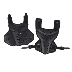 Motorcycle Armor Vest Double Protection Lightweight Adjustable Size PE Shock Absorbing Cotton Riding Back Chest Protector