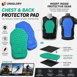 Motorcycle Body Armor Protection Set CE Level 1 Shoulder Elbow Knee Pads Impact Protectors