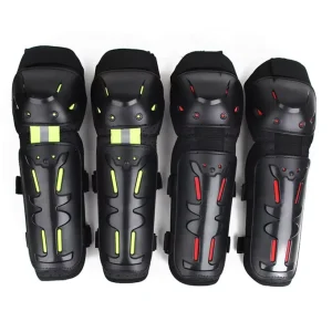 Motorcycle Elbow & Knee Hard Shell Protective Pads Professional Protection Waterproof