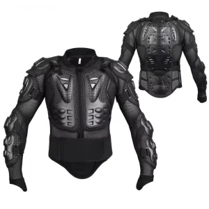 Motorcycle Full Body Armor Jacket Motocross Armor Vest Chest Gear Protective Shoulder Hand Joint Protection Accessories