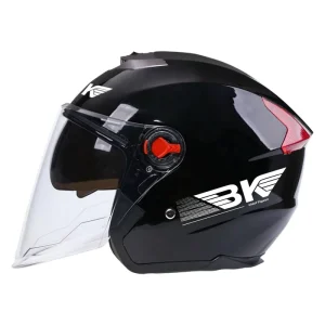 Motorcycle Helmet 3 4 Open Face ABS Quick Release All Season Racing Safety CCC Approved Lifetime Warranty