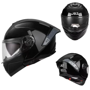 Motorcycle Helmet Flip up Full Face Helmet Dual Sport ADV Touring DOT Certified Sun Visor Ready for Men Women