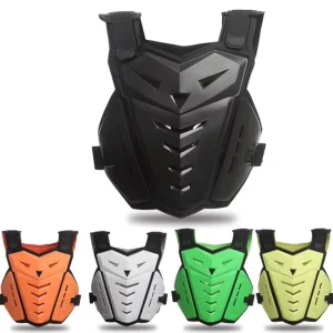 Motorcycle & Ice Roller Skating Body Protector Breathable Sports Safety Chest Protection Back Support for Outdoor Sports