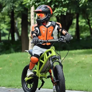 Motorcycle Kids Body Chest Spine Protector Moto Cycling Protective Elbow Knee Guards Outdoor Sports Bike MTB Safety Armor Jacket