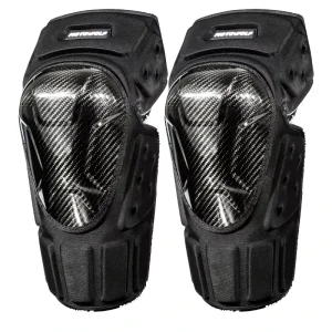 Motorcycle Knee Pads Carbon Fiber Sports Cycling Equipment Anti fall Electric Vehicle Knee Off road Protective Gear