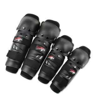 Motorcycle Riding Protective Gear Knee and Elbow protection Four Piece Set Racing Off road Anti Fall Leg Protection Outdoor