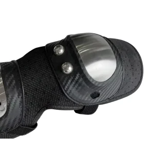 Motorcycle Safety Gear Stainless Steel Elbow and Knee Pads