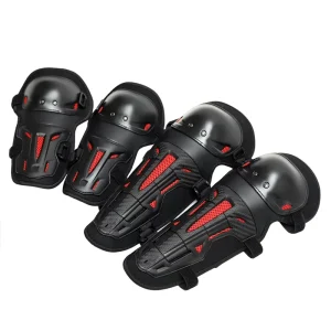 Motorcycle Scooter Knee Arm Protective Gear Knee Elbow Guards Motorcycle Knee Pads for Cycling Riding