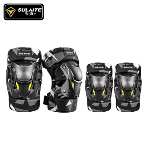 Motorcycle Summer Riding Men’s Women’s Knee Elbow Pads Polyester Breathable Protective Gear