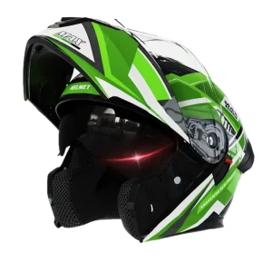 Motorcycle front ventilation helmet double lens helmet motorcycle head protector accessories factory