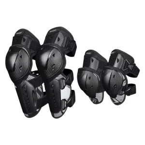 Motorcyclist Professional Safety Protection Riding Knee Pad Shin Guards Protective Gear for ATV Motocross Skateboard Skating