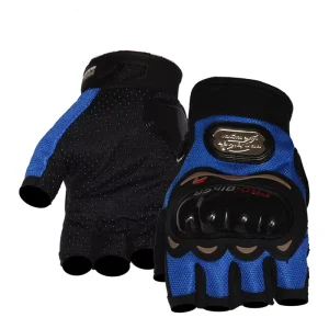 Mountain Bike Racing Gloves Anti Skid Protective Half Finger Design Breathable Outdoor Cycling Gear for Off Road Riding