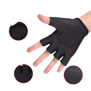 Mountaineering Outdoor Cycling Gym Fingerless Gloves