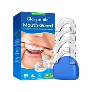 Mouth Guard Moldable Dental Night Guard Anti Snore Grinding Teeth Mouth Piece 4Packs