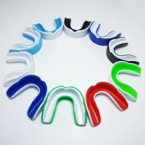 Mouth Guard Sports Mouthguard for Football Lacrosse Hockey Basketball Flavored Youth Adult with Transparent Box