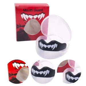 Mouth Guard Sports Teeth 3D Technology Double Layer Boxing Mouth Guard Perfect Fit Adults with Case Boil & Bite Mouth