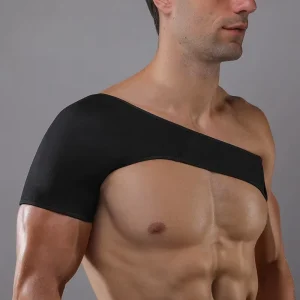 Multi Function Shoulder Brace Protect Muscles Pressurized Sports Shoulder Support Pads With Adjustable Buckle Strap