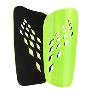 Multi Hole Football Shin Guards Shin Pads Elastic Adult Professional Competition Children Youth Training Inserts PU All Seasons