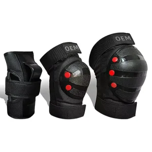 Multi Sports Cycling Biking Skateboarding Inline Roller Skating Knee Elbow Wrist Guards Protective Gear Pads Set