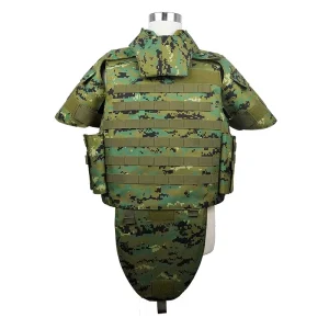 Multifunctional Adjustable Tactical Combat Vest Armor Full Body Coverage Protective Breathable Armor Plate Carrier Safety