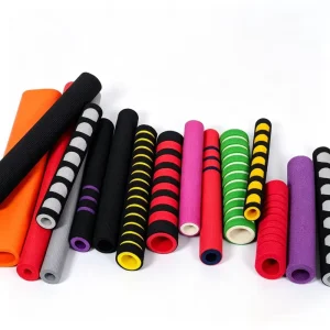 NBR Rubber Handle Sleeve Wear Resistant & Anti Cold Elastic Non slip Grip Cover for Industrial Tools and Handrails