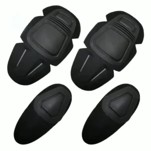 NEWTECH G3 TPE+EVA Light Weight Protective Tactical Elbow and Knee Pads for Men Outdoor Training and Crawling No Strap