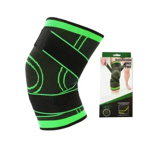 NJ 7 Mm Sports Gym Weight Lifting Support Kneelet Kneecap Compression Strap Neoprene Knee Sleeves Wraps Protector Knee Brace Pad