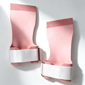 Natural Rubber Palm Guards Shock-Absorbing Hand Protectors With Customizable Wrist Strap Size