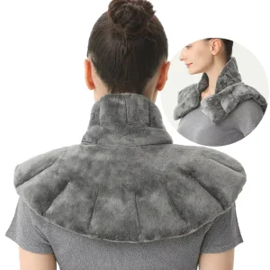 Neck And Shoulder Heating Pad Microwavable Herbal Wrap For Pain & Tension Relief
