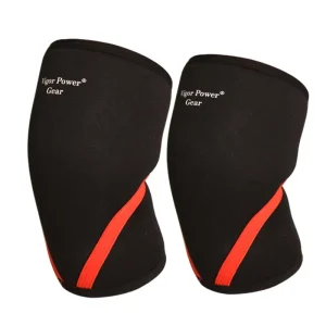 Neoprene 7mm Breathable High Elastic Knee Sleeve Support Compression Knee Brace for Powerlifting
