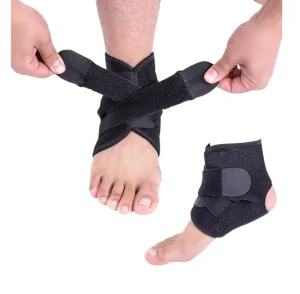 Neoprene Ankle Brace for Men & Women Adjustable Sports Body Support Protection