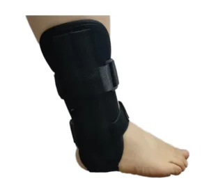 Neoprene Breathable Lightweight Unisex Customizable Ankle Brace Double Steel Strips Shoe In Compatible Ankle Support Sprain