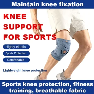 Neoprene Leg Support Knee Pads Adjustable Design Relieve Joint Pain & Arthritis Effectively Support Running Activities
