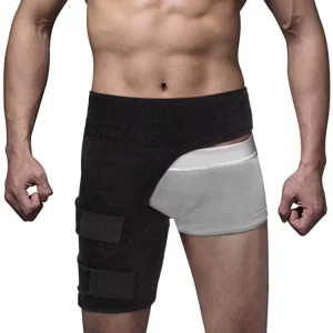 Neoprene Leggings Breathable Anti-Muscle Strain Hip and Thigh Groin Belt Sports Protective Gear for Adults Basketball
