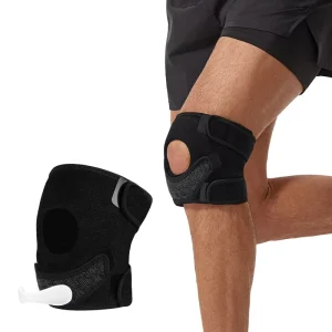 Neoprene Patella Knee Brace Compression Bandage Open Patella Meniscus Stabilizer Sports Safety Non Skid Adjustable Avoid Knee