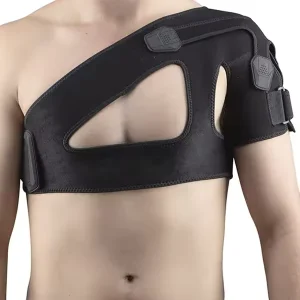 Neoprene Protective Shoulder Protector Wraps Support Sport Men Adjustable Brace Football Shoulder Pads