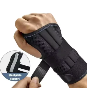 Neoprene Sports Bidirectional Support Wrist Strap Breathable Pressurized Palm Guard Unisex Wrist Brace