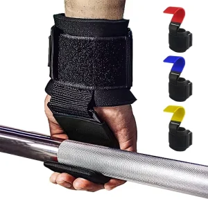 Neoprene Weight Lifting Hooks Heavy Duty Power Lifting Grips Padded Gloves Wrist Straps Unisex Wrist Guard Strap