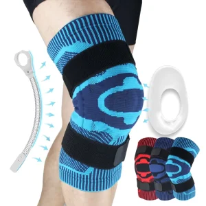 New Arrival Bandage Sports Knee Support Sleeve Basketball Running Knee Compression Sleeve Sports Protector Knee Brace