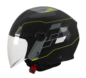 New Arrivals Factory ECE 2206 Certification ABS Material Customized Logo Half Face Motorcycle Helmet Single Visor Quick Release