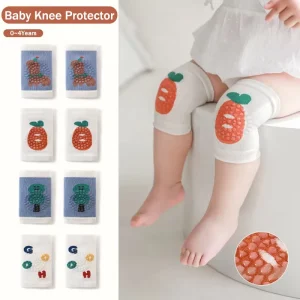 New Baby Knee Protector Baby Crawling Thin Protective Equipment Anti-fall Toddler Children’s Knee Pad Cover Age 0-4Y