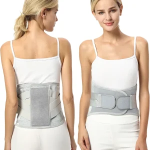 New Design Durable Pain Relief Lower Back Brace Belt Adjustable Flexible Polyester Nylon Professional Protection Waist Support