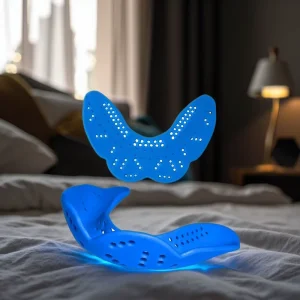 New Design Eco Friendly EVA Mouth Guards Aero 1.6mm Custom Fit Sports Anti Teeth Grinding with Crumple Zones for Youth Adults