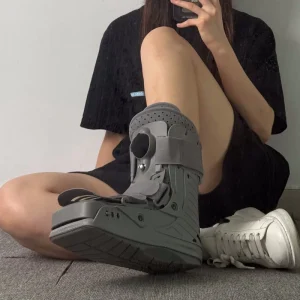 New Design Grey Short Cam Walker Boot Medical Orthopedic Air Walking Brace for Rehabilitation