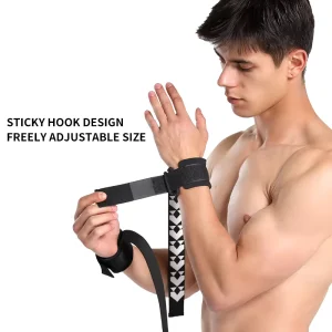 New Design Heavy Duty Palm Guard Training Gym Exercise Weightlifting Wrist Straps Fitness Protection Sports Wrist Brace