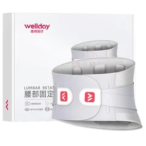 New Design Lumbar Back Waist Brace Belt Durable Lower Back Support Belt for Daily Life